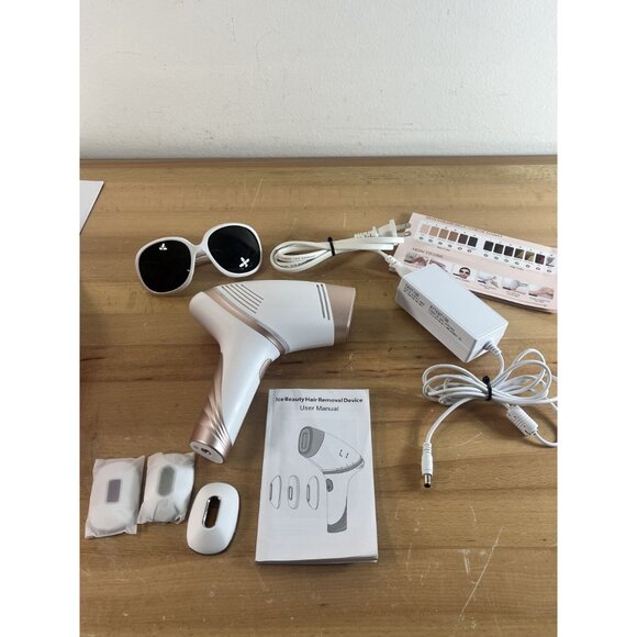 ARTOLF SKB-1808 Unisex White Rose Gold Ice Beauty IPL Laser Hair Removal Device - Picture 2 of 12
